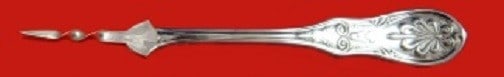 Tiffany & Co. Saratoga Sterling Silver Butter Pick 6 Inch Custom Made: Tiffany & Co. Saratoga Sterling Silver Butter Pick 6 Inch Custom Made This exquisite butter pick, crafted in the iconic Saratoga pattern by Tiffany & Co., boasts a length of 6 inches and is made from 
