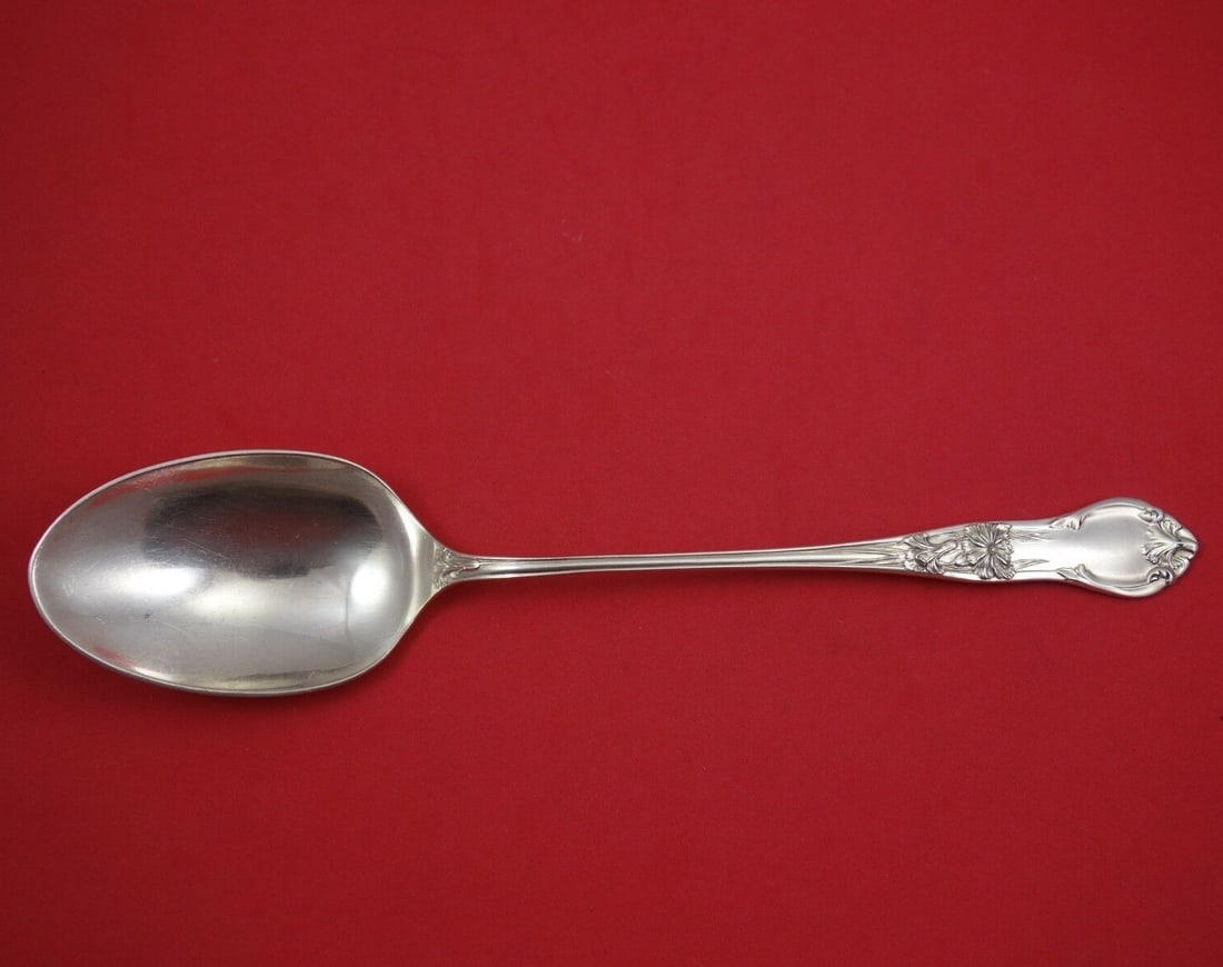 Pesa Primavera Sterling Silver Stuffing Spoon 11 7/8 Inches (1 of 2)