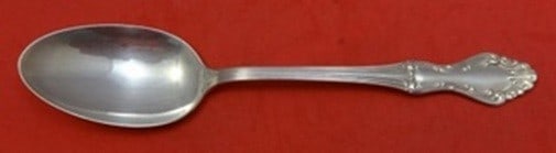 Sterling Silver Serving Spoon Princess Elizabeth Pattern by National 8 3/8 Inch: Sterling Silver Serving Spoon Princess Elizabeth Pattern by National 8 3/8 Inch This vintage serving spoon features the Princess Elizabeth pattern by National Sterling. Made of sterling silver, the sp