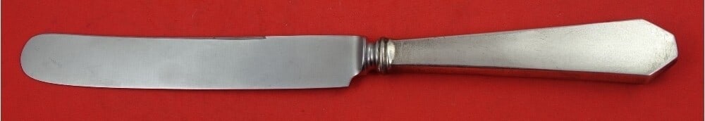Wallace Monterey Sterling Silver Dinner Knife 9 7/8 Hollow Handle (1 of 2)