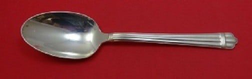Christofle Aria Sterling Silver Dinner Spoon 7.5 Vintage Silverware: Christofle Aria Sterling Silver Dinner Spoon 7.5 Vintage Silverware This vintage dinner spoon from the renowned brand Christofle features the elegant Aria pattern, crafted from high-quality sterling s
