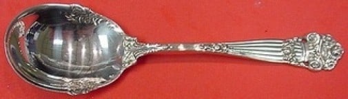 Towle Georgian Sterling Silver Sugar Spoon 5.5 Inch Serving Spoon (1 of 2)