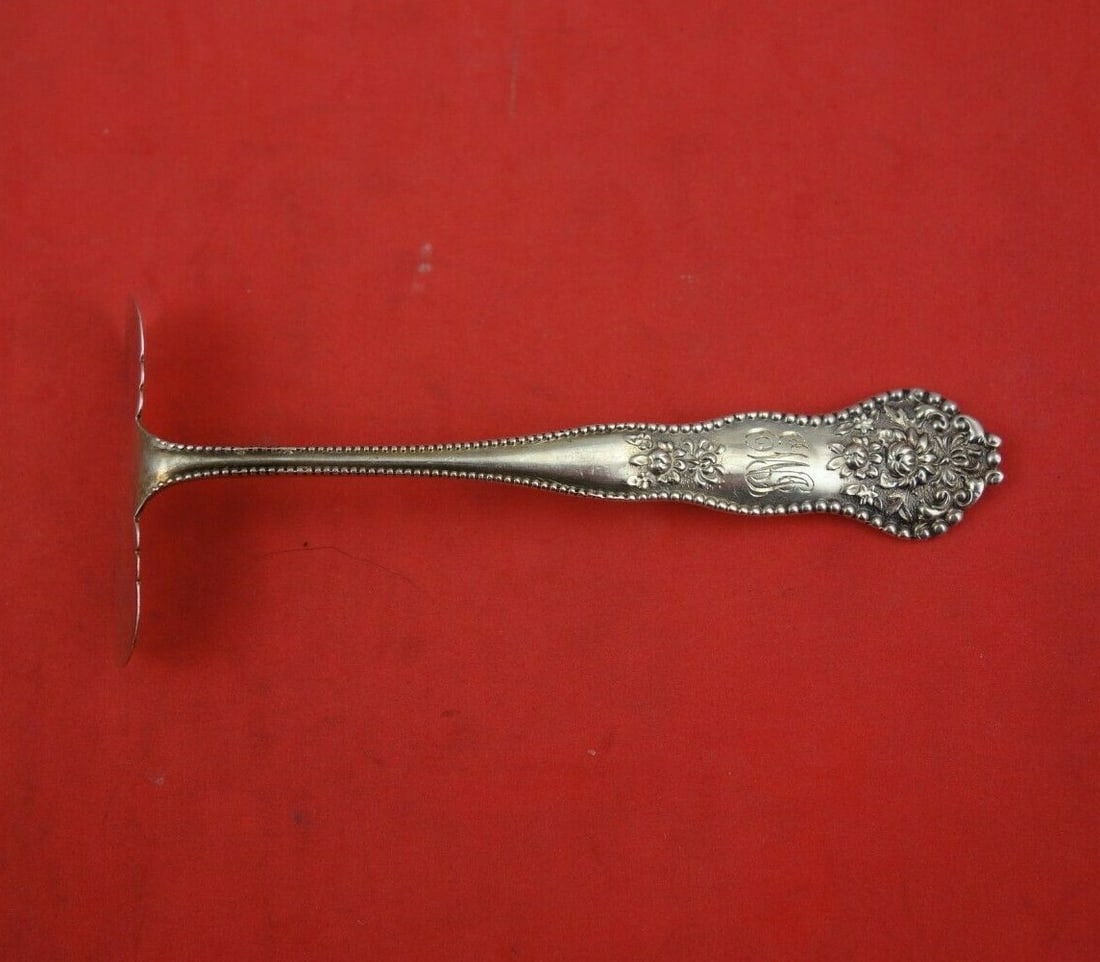 Mount Vernon Adolphus Sterling Silver Baby Food Pusher 4 3/8" (1 of 3)