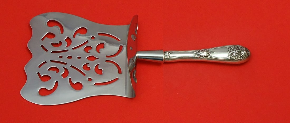 Alvin Fleur De Lis Sterling Silver Hooded Asparagus Server 10" (1 of 1)