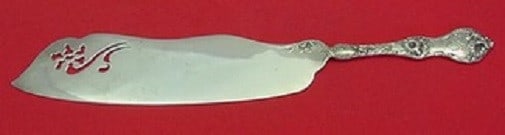 Reed & Barton Les Cinq Fleurs Sterling Silver Ice Cream Slice 10 3/4": Reed & Barton Les Cinq Fleurs Sterling Silver Ice Cream Slice 10 3/4" This exquisite ice cream slice is crafted from sterling silver and features the elegant Les Cinq Fleurs pattern by Reed & Barton. 