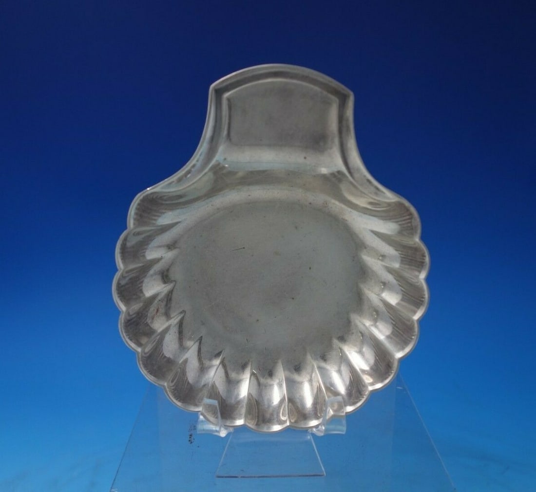 Christofle Albi Silverplate Shell Bowl for Escargot 3/4" x 5" (1 of 6)