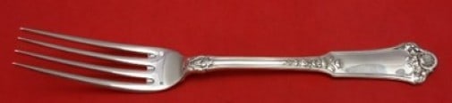 Tetard Freres Grand Dome Sterling Silver Dinner Fork 8 3 4 (1 of 2)