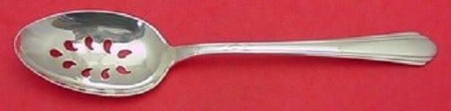 Towle Lady Diana Sterling Silver Slotted Serving Spoon 8.5 Inch: Towle Lady Diana Sterling Silver Slotted Serving Spoon 8.5 Inch This elegant serving spoon features the exquisite Lady Diana pattern by Towle, crafted from high-quality sterling silver. The slotted de