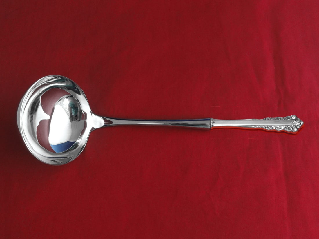 Lunt Belle Meade Sterling Silver Soup Ladle Custom Made 10.5" (1 of 2)