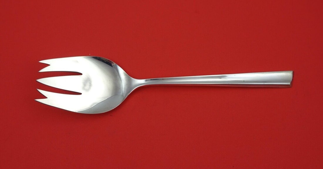 Stieff Personna Sterling Silver Cold Meat Fork 8 3/4 Inch (1 of 2)