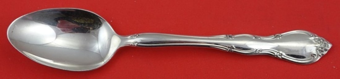 Gorham Rose Tiara Sterling Silver Teaspoon 6 inch Flatware: Gorham Rose Tiara Sterling Silver Teaspoon 6 inch Flatware This exquisite teaspoon from the Rose Tiara pattern by Gorham is crafted from high-quality sterling silver. Measuring 6 inches, this piece sh