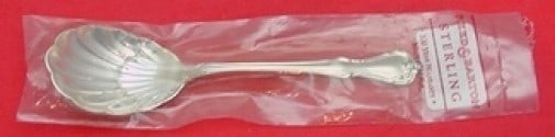 Rose Cascade Sterling Silver Sugar Spoon by Reed and Barton 6 1/4 inch New: Rose Cascade Sterling Silver Sugar Spoon by Reed and Barton 6 1/4 inch New Introducing the Rose Cascade sugar spoon by Reed and Barton, crafted from high-quality sterling silver. This exquisite piece 
