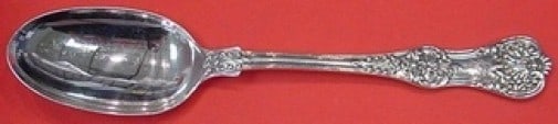 Tiffany & Co English King Sterling Silver Serving Spoon 8.5 Inch Heirloom (1 of 2)