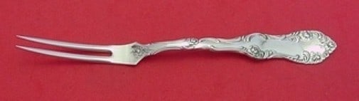 Towle Old English Sterling Silver Serving Spinach Fork 7 1/2: Towle Old English Sterling Silver Serving Spinach Fork 7 1/2 Sterling silver serving fork in the Old English pattern by Towle, custom made as a spinach fork. It is not monogrammed and is in excellent 