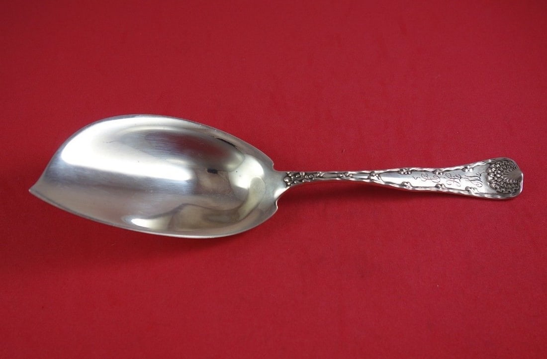 Tiffany & Co Wave Edge Sterling Silver Sherbet Server 9 1/4" (1 of 2)