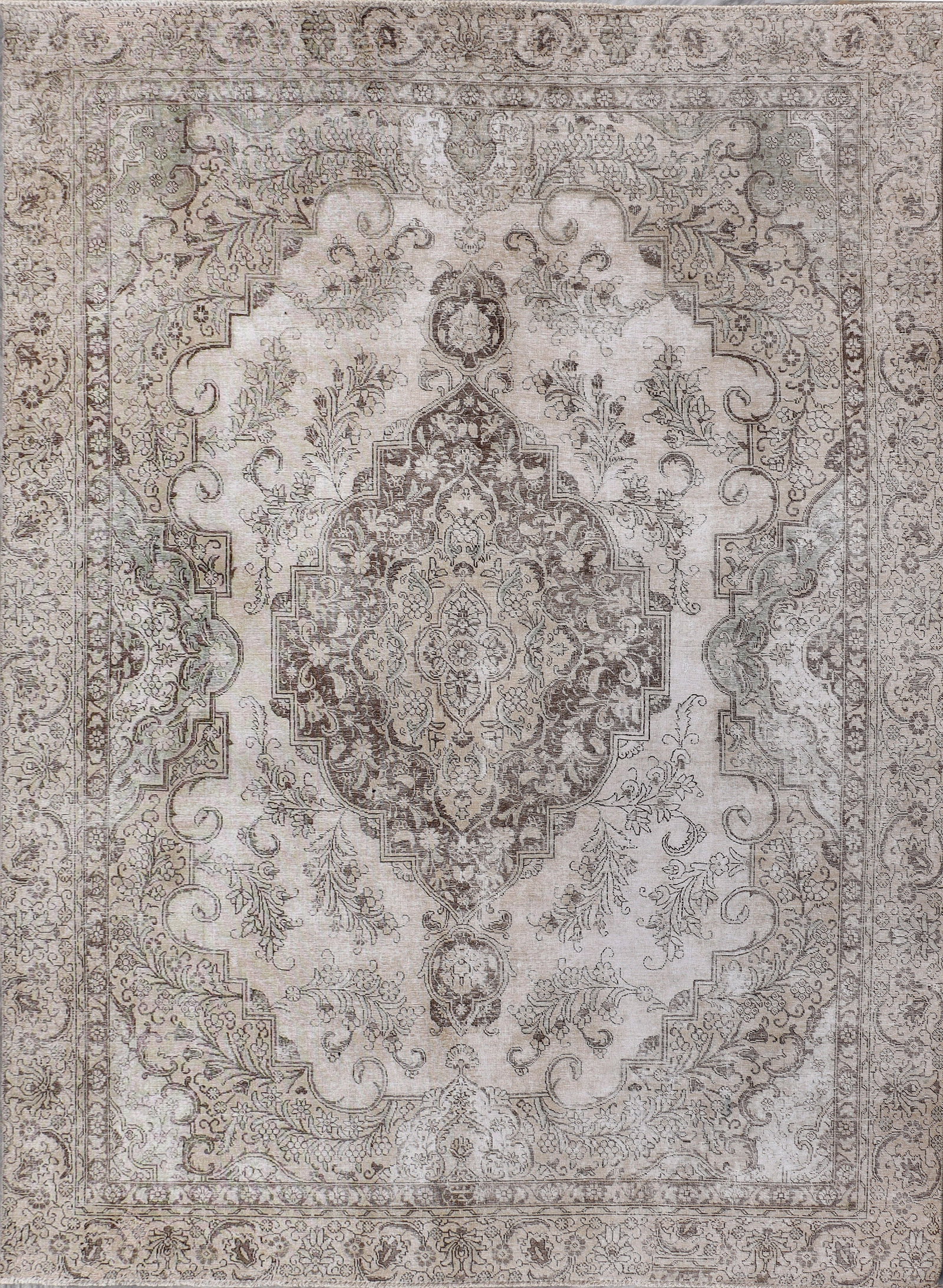 9' x 12' Hand-Knotted Vintage Persian Rug Low Pile Pre-Owned: 9' x 12' Hand-Knotted Vintage Persian Rug Low Pile Pre-Owned Free continental US Shipping Enhance your living space with this exquisite 9' x 12' Persian Distressed Vintage Hand-knotted Rug. This genui