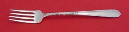 Sterling Silver Grille Fork 7.5 Inch Heiress Pattern by Oneida (1 of 1)