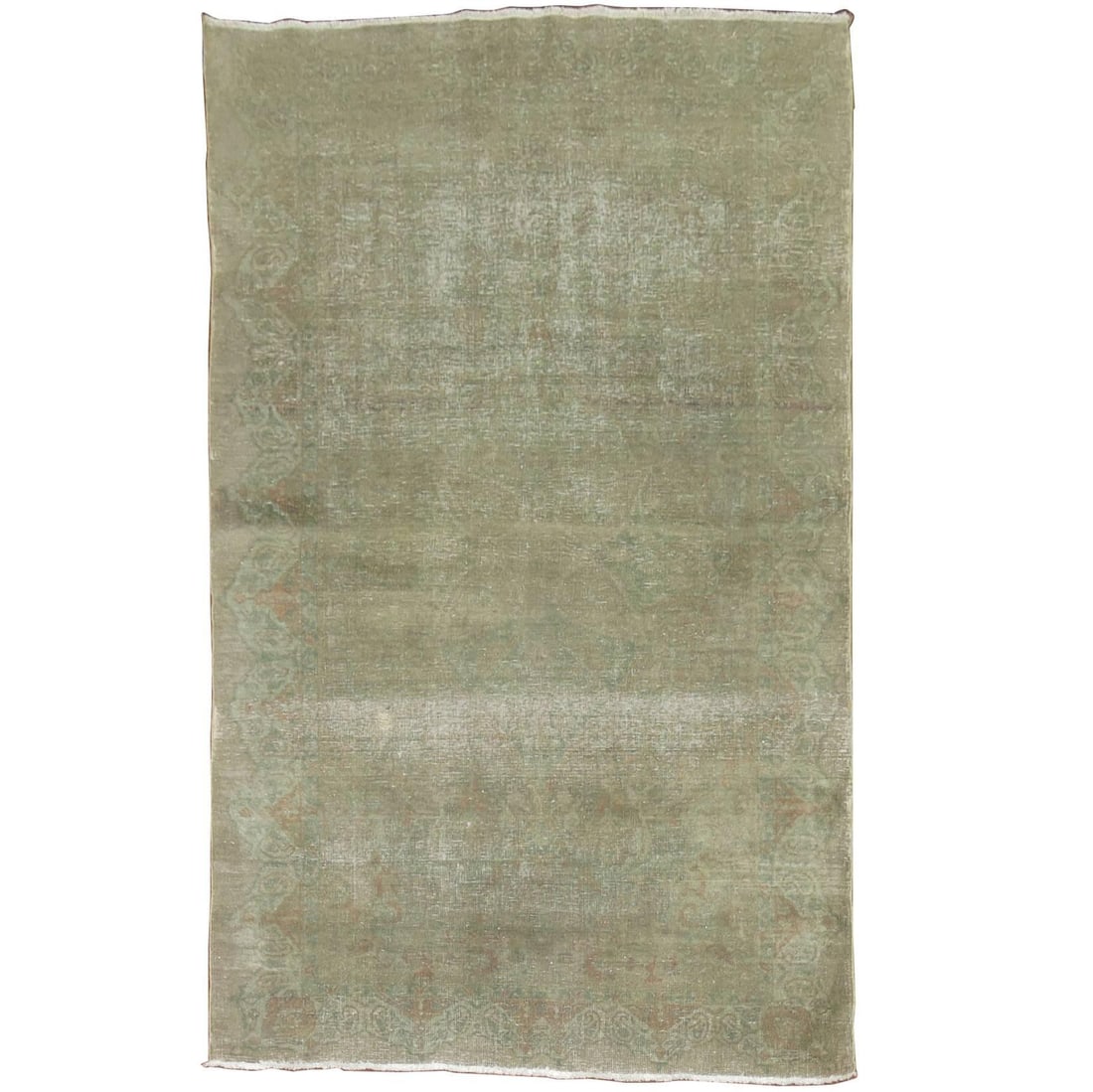 Mid Century Turkish Wool Futurist Accent Rug 48 x 73 (1 of 11)