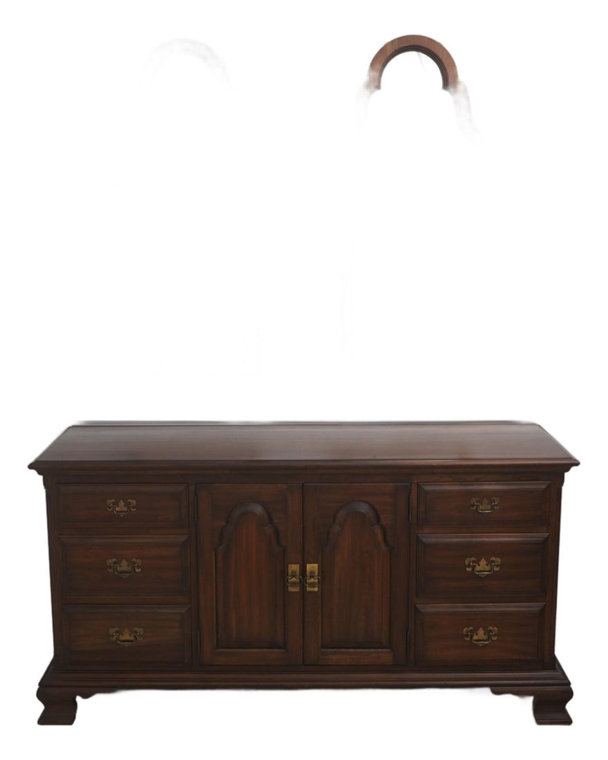 Pennsylvania House Cherry Wood Dresser with Two Mirrors (1 of 10)