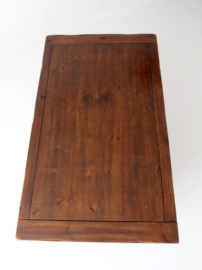 Spanish Influence Rectangular Trestle Dining Table With Extending Leaves - 6