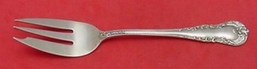 Durgin Cromwell Sterling Silver 6" Dessert Fork 3-Tine Monogrammed (1 of 2)