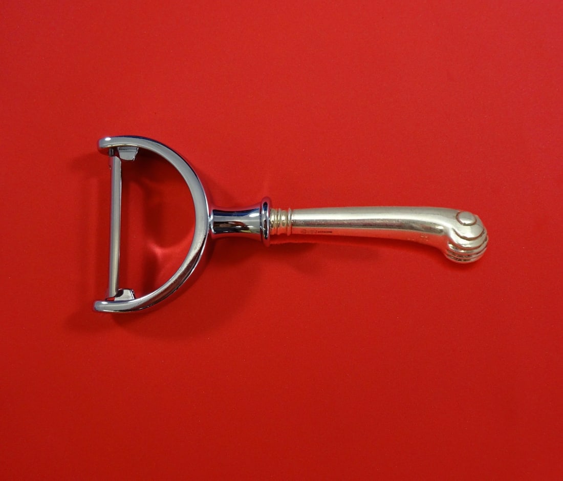 Tuttle Onslow Sterling Silver Vegetable Peeler Custom Made 6 Inches (1 of 2)