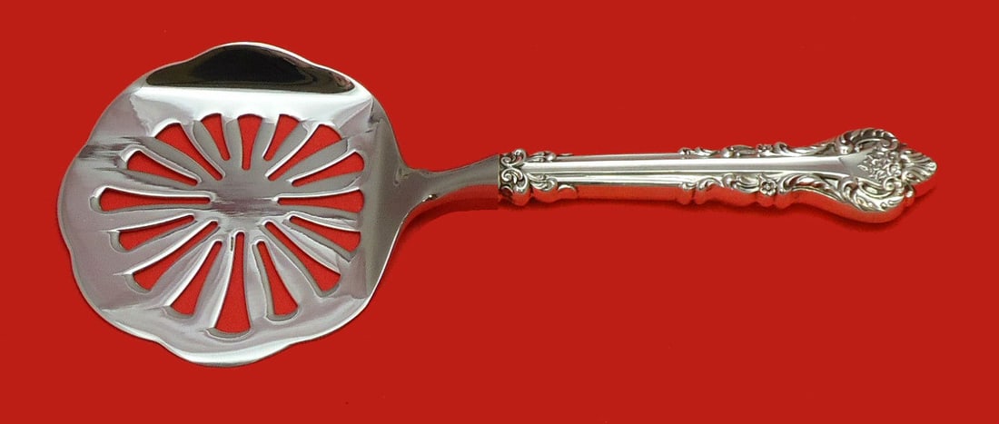 International Silver Silver Masterpiece Tomato Server Custom Made Sterling Handle (1 of 1)