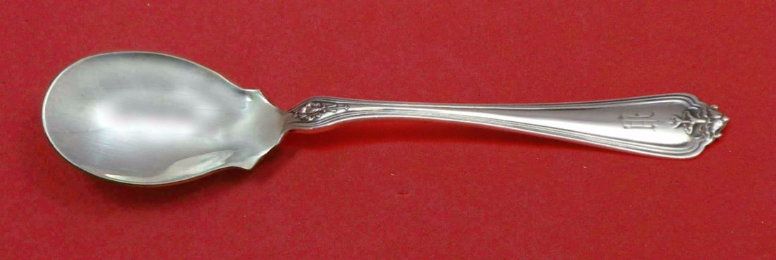 Whiting Duchess Sterling Silver Ice Cream Spoon Custom Made Monogrammed 5 3/4": Whiting Duchess Sterling Silver Ice Cream Spoon Custom Made Monogrammed 5 3/4" Indulge in a touch of elegance with this custom-made ice cream spoon from the Duchess pattern by Whiting. Crafted from hi