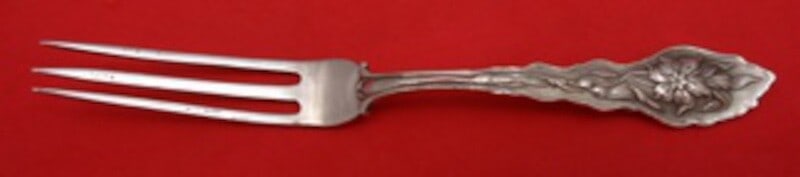 Unger Narcissus Sterling Silver Strawberry Fork 4 3/4 inches Heirloom: Unger Narcissus Sterling Silver Strawberry Fork 4 3/4 inches Heirloom Discover the exquisite Narcissus strawberry fork by Unger, crafted from premium sterling silver. This elegant fork measures 4 3/4 