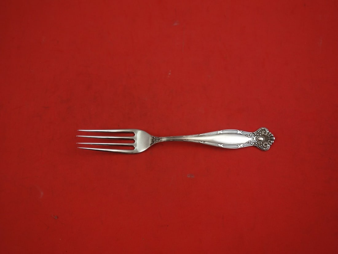 Towle Empire Sterling Silver Junior Fork 5 3/4 Inch Classic Design: Towle Empire Sterling Silver Junior Fork 5 3/4 Inch Classic Design This exquisite Empire junior fork by Towle is a fine addition to any table setting. Crafted from high-quality sterling silver, this 5