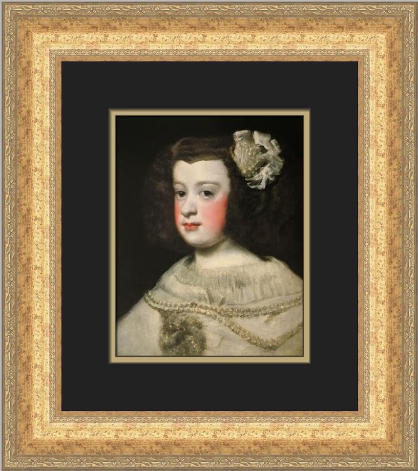Diego Velazquez Infanta Maria Teresa Framed Print 19x16 (1 of 2)