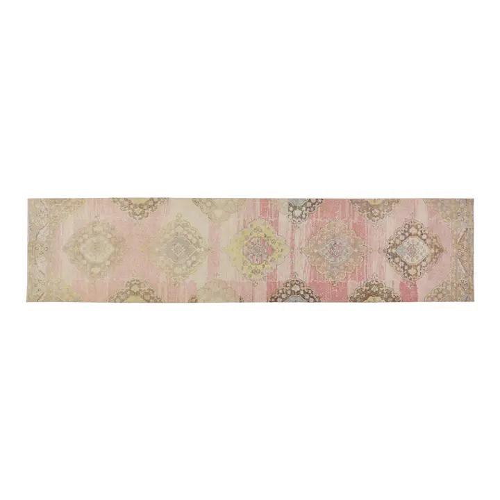 Hand-Knotted Wool Anatolian Runner Rug 3'x12'10" Vintage Turkish Design: Hand-Knotted Wool Anatolian Runner Rug 3'x12'10" Vintage Turkish Design This vintage Turkish Anatolian wool rug is hand-knotted using traditional techniques, combining timeless craftsmanship with a mo