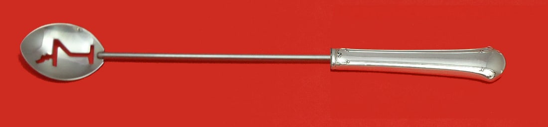 Towle Chippendale Sterling Silver Martini Spoon Custom Made 10 Inch: Towle Chippendale Sterling Silver Martini Spoon Custom Made 10 Inch Enhance your cocktail experience with this exquisite Chippendale martini spoon by Towle. Crafted from sterling silver, this serving 
