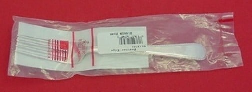 Tuttle Feather Edge Sterling Silver Dinner Fork 7 3/4" (1 of 2)