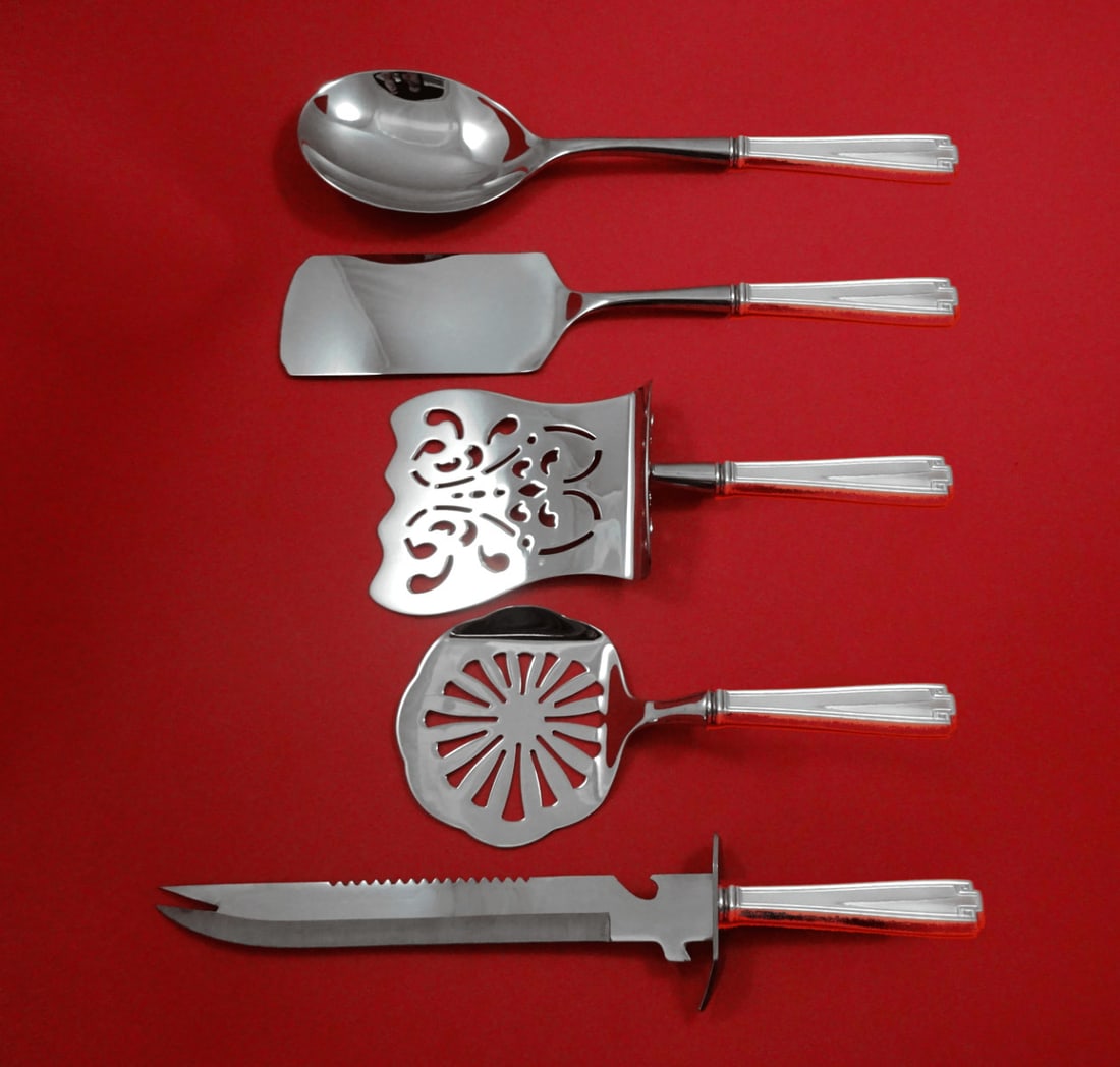 Gorham Etruscan 5pc Sterling Silver Brunch Serving Set (1 of 2)
