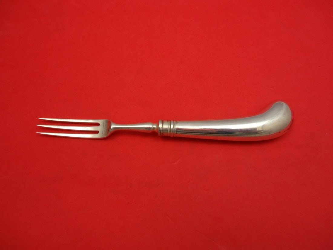 Spaulding & Co. Rattail Sterling Silver 7 Inch Fruit Fork (1 of 1)