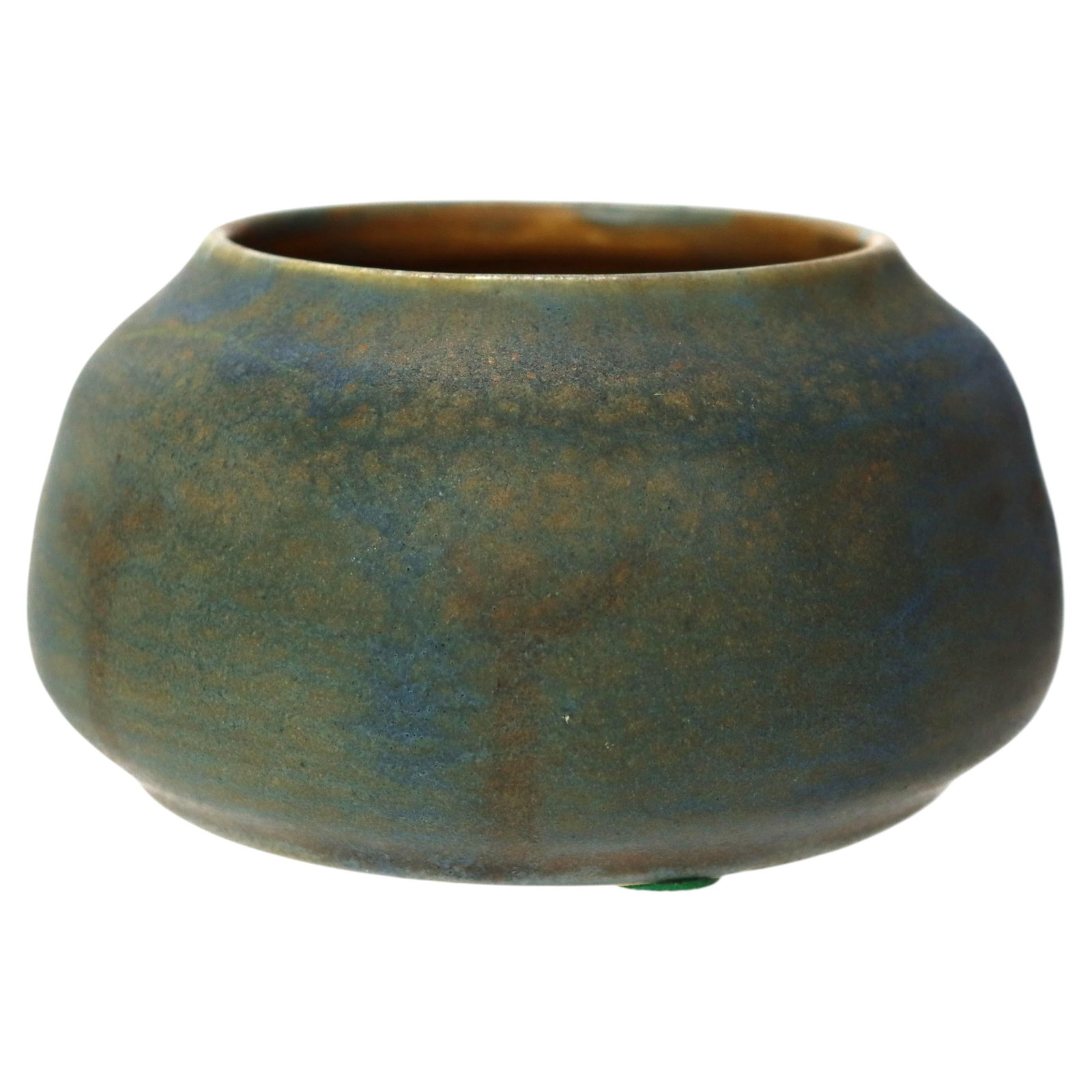 Signed Walrath pottery vase with tree motif circa 1920 (1 of 7)