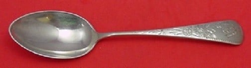 Gorham Marguerite Engraved Sterling Silver Soup Spoon 7" (1 of 2)