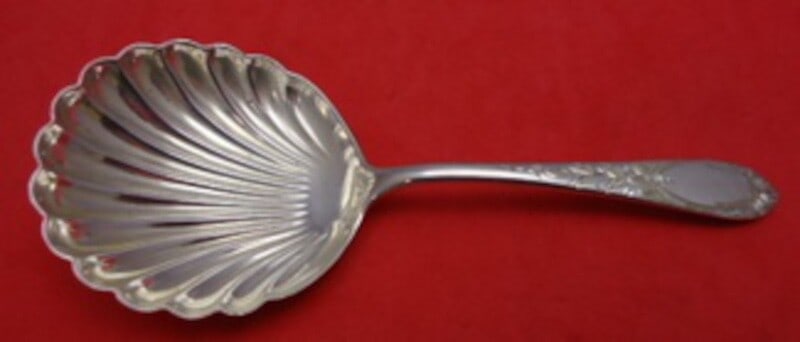 Kirk Primrose Sterling Silver Nut Spoon 5 1/4 Inch Serving Spoon (1 of 1)