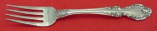 Gorham Melrose Sterling Silver Salad Fork 6 7/8 Inch Flatware: Gorham Melrose Sterling Silver Salad Fork 6 7/8 Inch Flatware This Melrose by Gorham salad fork is crafted from high-quality sterling silver, featuring a place size of 6 7/8 inches. The design is insp