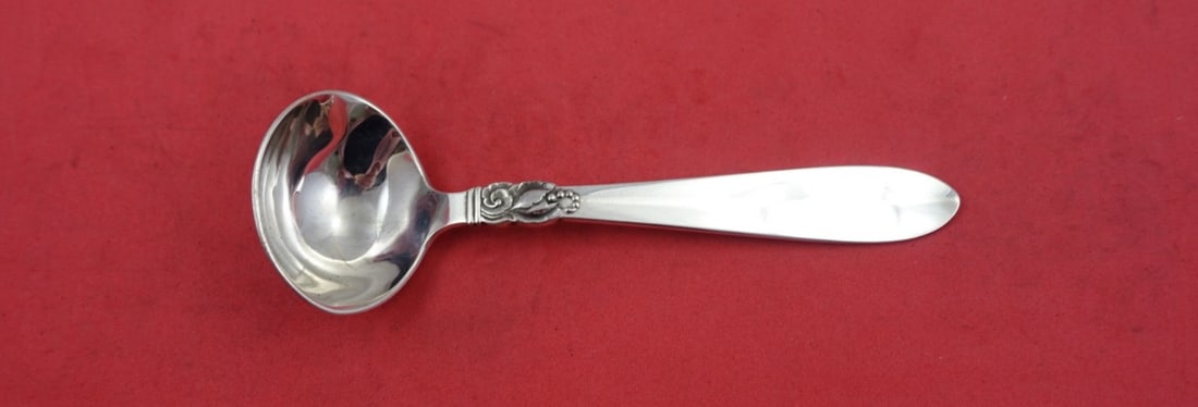 Frigast Princess Fuchsia Sterling Silver Mayonnaise Ladle 5 1/8" (1 of 2)