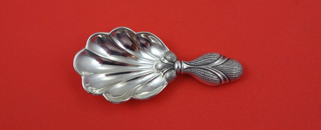 Buccellati Sterling Silver 3 Inch Tea Caddy Spoon (1 of 2)