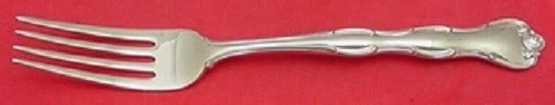 Gorham Rondo Sterling Silver Place Fork 7.5 Inch: Gorham Rondo Sterling Silver Place Fork 7.5 Inch This exquisite fork from the Rondo pattern by Gorham is crafted from high-quality sterling silver, measuring 7 1/2 inches in length. This place size fo