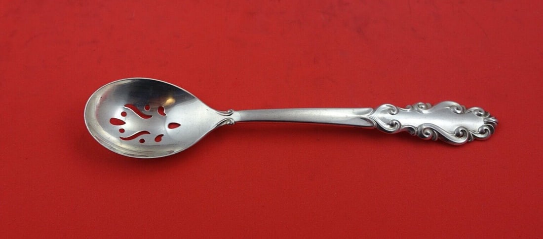 Towle Esplanade Sterling Silver Olive Spoon Pierced 6.5" (1 of 2)