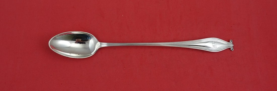 Gorham Weymouth Sterling Silver Iced Tea Spoon 7.5 inches: Gorham Weymouth Sterling Silver Iced Tea Spoon 7.5 inches This exquisite iced tea spoon is part of the Weymouth pattern by Gorham, crafted from high-quality sterling silver (.925). Measuring 7 1/2 inc
