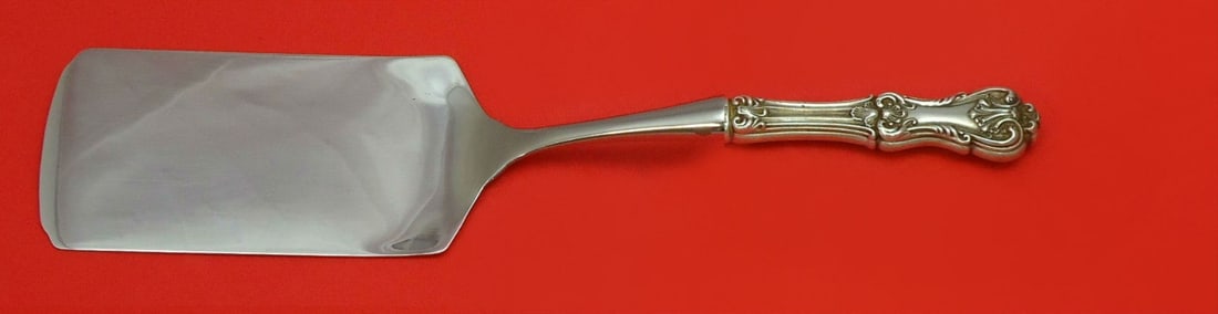 Frank Smith Federal Cotillion Sterling Lasagna Server Hollow Handle 10 in: Frank Smith Federal Cotillion Sterling Lasagna Server Hollow Handle 10 in Sterling silver custom made lasagna server in the Federal Cotillion pattern by Frank Smith. It features a hollow handle with a