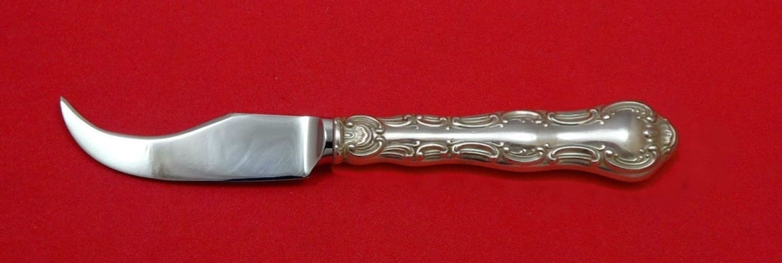 Gorham Strasbourg Sterling Silver Wine Foil Cutter Custom Made 5 3/4": Gorham Strasbourg Sterling Silver Wine Foil Cutter Custom Made 5 3/4" Introducing the Strasbourg wine bottle foil cutter by Gorham, a perfect accessory for wine enthusiasts. This custom-made piece fea