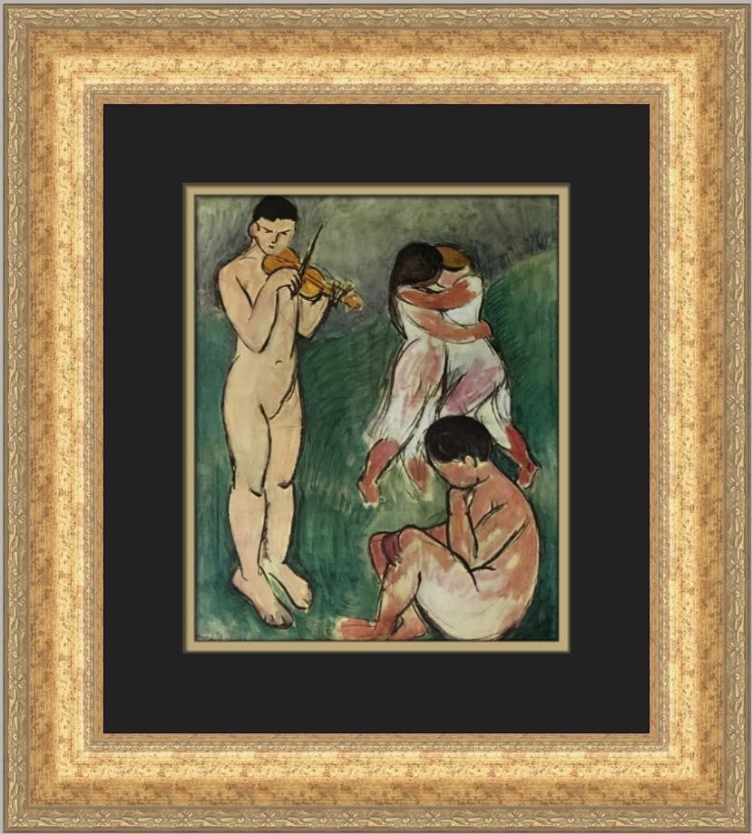 Henri Matisse Music Custom Framed Print 1979 Expressionism Art: Henri Matisse Music Custom Framed Print 1979 Expressionism Art This custom framed print features the iconic work "Music" by renowned artist Henri Matisse, produced in 1979. The print captures a beauti