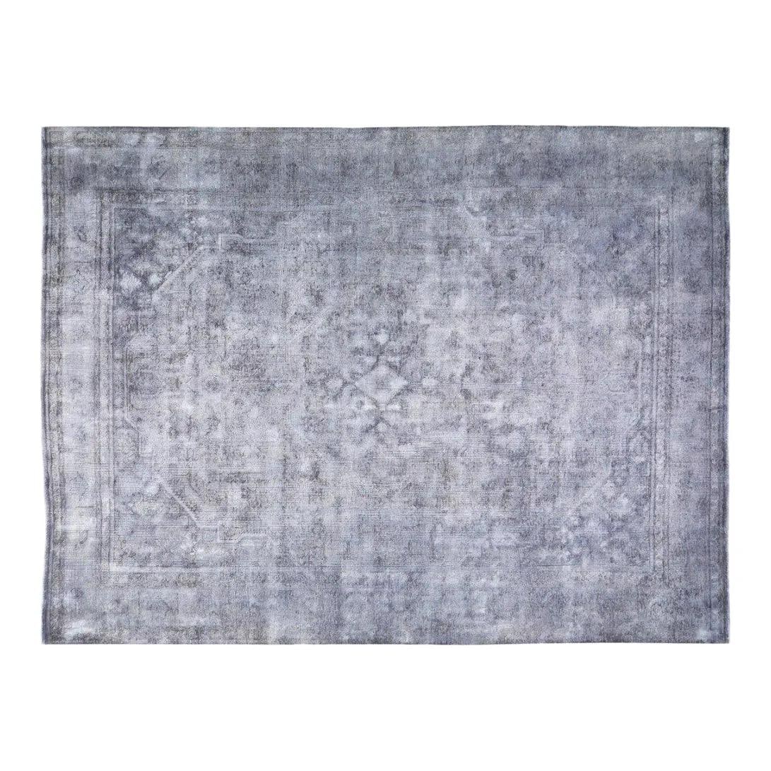 Anatolian Wool Area Rug Hand Knotted Turkish Carpet 9'7 x 12'8 Gray (1 of 5)