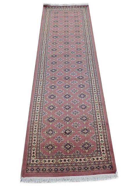 Handcrafted 2'8" x 8'7" Faded Orange Jaldar Bokhara Rug from Pakistan: Handcrafted 2'8" x 8'7" Faded Orange Jaldar Bokhara Rug from Pakistan Free continental US Shipping Elevate your living space with this stunning 2.8 x 8.7 Faded Orange Jaldar Bokhara Rug, handcrafted b